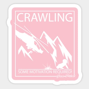 Gun Pilot - Crawling Some Motivation Required Sticker